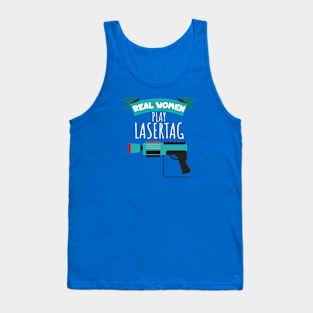 Real women play lasertag Tank Top